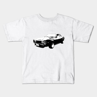 1976 Toyota Celica  B&W Kids T-Shirt